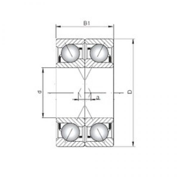 ISO 7003 BDF angular contact ball bearings #1 image