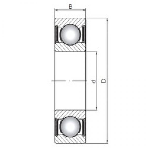 55 mm x 80 mm x 13 mm  ISO 61911-2RS deep groove ball bearings #1 image